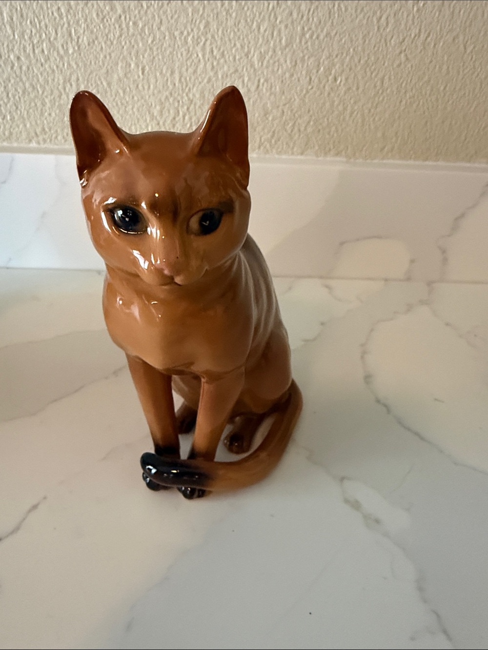Vintage MCM JSC Pottery Abyssinian Cat 1967 - Picture 2 of 8
